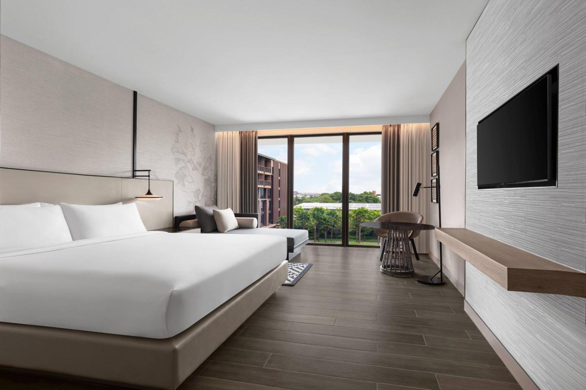 Courtyard By Marriott Bangkok Suvarnabhumi Airport Екстериор снимка