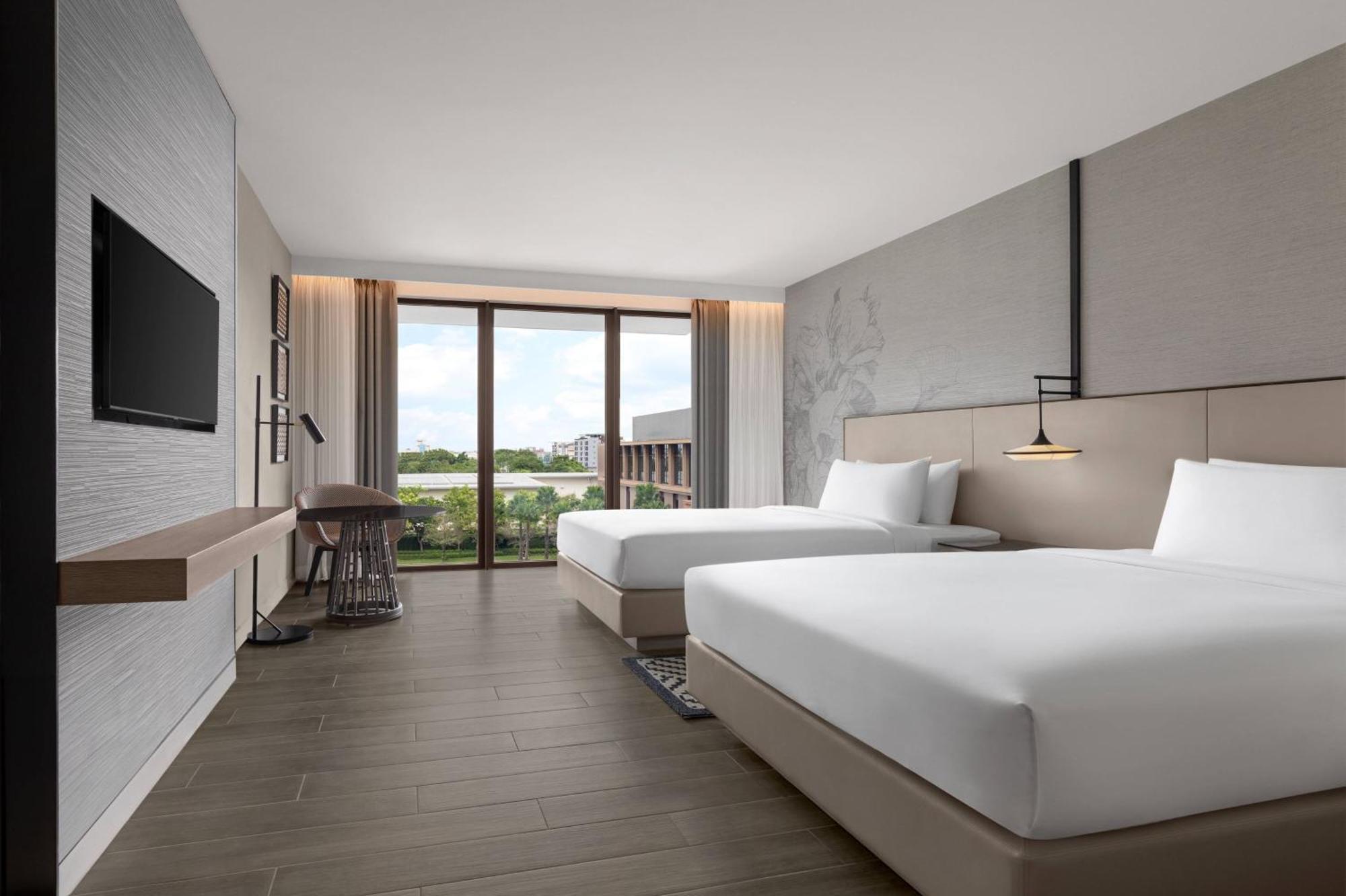 Courtyard By Marriott Bangkok Suvarnabhumi Airport Екстериор снимка